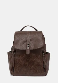 Answear.LAB rucsac culoarea maro, mic, neted imagine