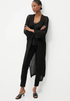 Answear.LAB sacou culoarea negru, oversize, neted imagine