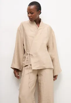 Answear.LAB sacou femei cu lyocell imagine