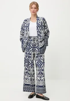 Answear Lab sacou si pantaloni culoarea albastru marin imagine