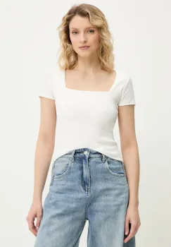 Answear Lab tricou culoarea alb imagine