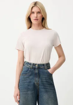 Answear Lab tricou culoarea bej imagine