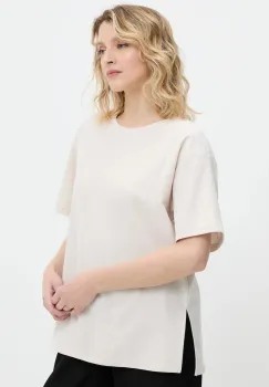 Answear Lab tricou culoarea bej imagine