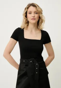 Answear Lab tricou culoarea negru imagine