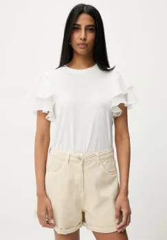 Answear Lab tricou de in femei, culoarea alb imagine