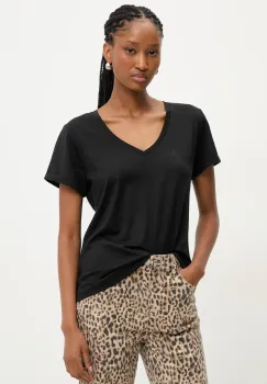 Answear Lab tricou de in femei, culoarea negru imagine