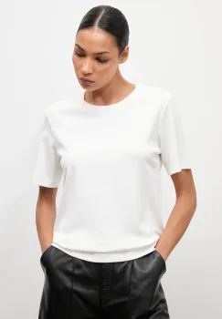 Answear.LAB tricou din bumbac culoarea alb imagine