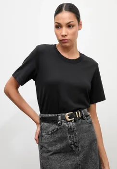 Answear.LAB tricou din bumbac culoarea negru imagine