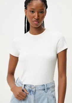 Answear Lab tricou femei, culoarea alb imagine