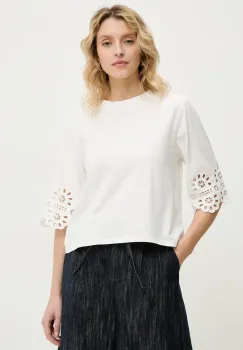 Answear Lab tricou femei, culoarea alb imagine
