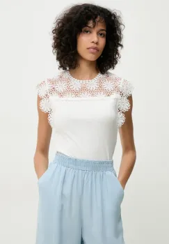 Answear Lab tricou femei, culoarea alb imagine