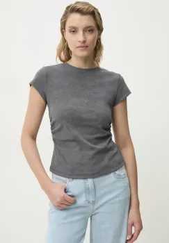 Answear Lab tricou femei, culoarea gri imagine