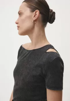 Answear Lab tricou femei, culoarea negru imagine