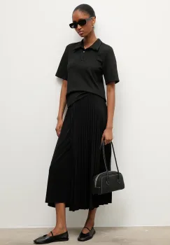 Answear.LAB tricou polo culoarea negru imagine