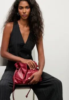 Answear.LAB vesta si pantaloni culoarea negru imagine