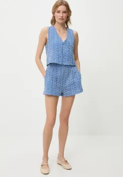 Answear Lab vesta si pantaloni scurti imagine