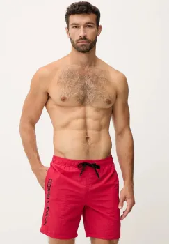 Aqua Speed pantaloni scurti de baie culoarea rosu, OWEN imagine