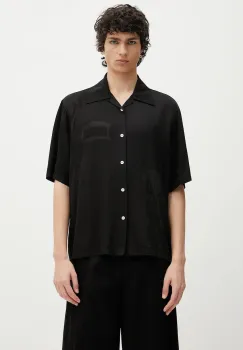 Aries camasa Ancient Column Satin Viscose Hawaiian Shirt imagine