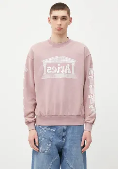 Aries hanorac de bumbac Aged Ancient Column Sweat imagine