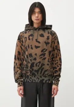 Aries hanorac de bumbac Leopard Hoodie imagine