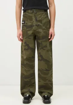 Aries pantaloni de bumbac Camo Walking Trouser imagine