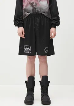 Aries pantaloni scurti Ramscape Airtex Shorts imagine