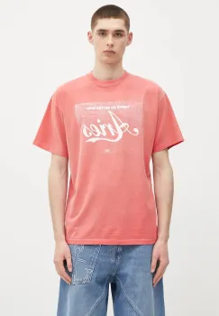 Aries tricou din bumbac Sunbleached Cola SS Tee imagine