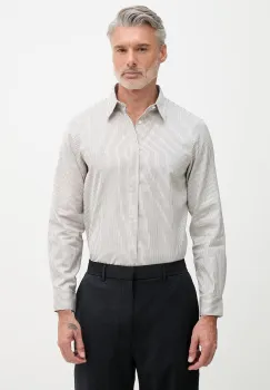 Armani Exchange camasa barbateasca din bumbac imagine
