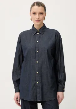 Armani Exchange camasa de dama din denim imagine