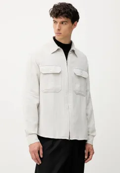 Armani Exchange camasa din bumbac imagine
