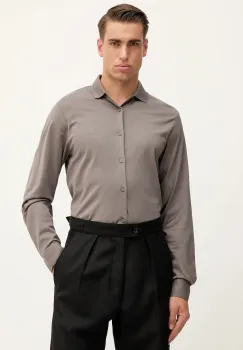 Armani Exchange camasa din bumbac imagine