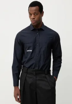 Armani Exchange camasa din bumbac imagine