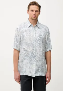 Armani Exchange camasa pentru barbati, cu vascoza imagine