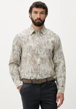 Armani Exchange camasa pentru barbati, din bumbac imagine