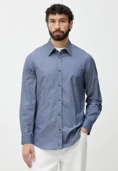 Armani Exchange camasa pentru barbati, din bumbac imagine