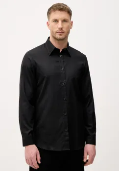 Armani Exchange camasa pentru barbati, din bumbac imagine