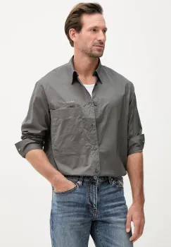 Armani Exchange camasa pentru barbati, din bumbac imagine