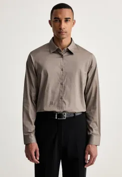 Armani Exchange camasa pentru barbati din bumbac cu elastan imagine