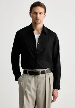 Armani Exchange camasa pentru barbati din bumbac imagine