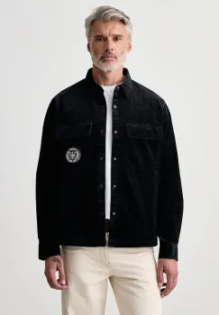 Armani Exchange  camasa pentru barbati din catifea reiata imagine