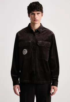 Armani Exchange  camasa pentru barbati din catifea reiata imagine