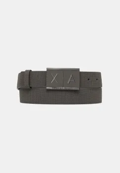 Armani Exchange curea barbateasca de piele imagine