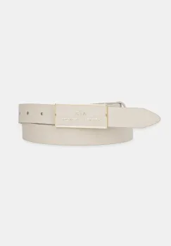 Armani Exchange curea de piele imagine