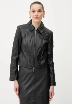 Armani Exchange geaca de piele imagine