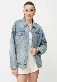 Armani Exchange geaca din denim imagine