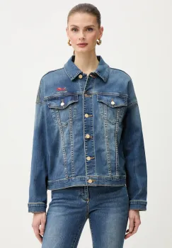 Armani Exchange geaca jeans imagine