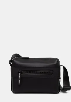 Armani Exchange geanta mica pentru barbati cu imitatie de piele imagine