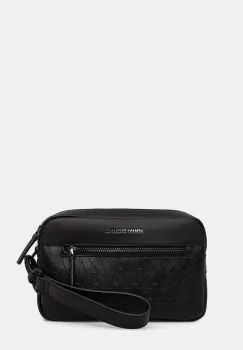 Armani Exchange geanta mica pentru barbati cu imitatie de piele imagine