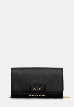 Armani Exchange geanta plic pentru femei cu imitatie de piele imagine