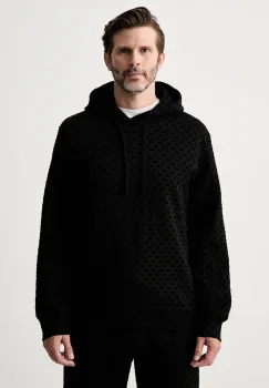 Armani Exchange hanorac cu gluga pentru barbati cu bumbac imagine